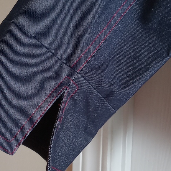 ⭐️ Host Pick ⭐️ Holt Renfrew Collection | Denim Zipper Jacket - Picture 6 of 9